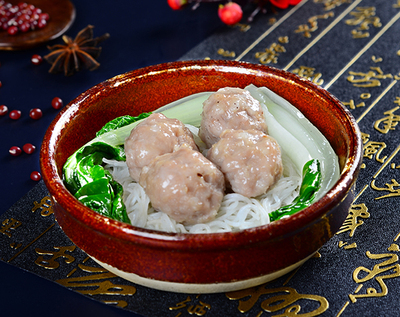 陈皮蒸肉丸