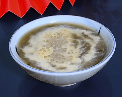 绿豆鲜奶西米