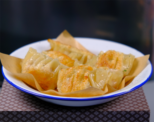 煎粟米饺