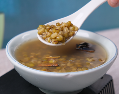 陈皮绿豆沙